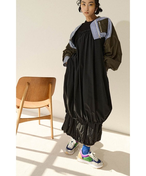 OMMO（オーエムエムオー）の「MIX FABRIC SHORT BZ（ブルゾン）」 - WEAR