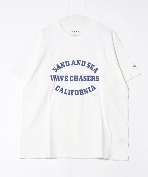 ROXY（ロキシー）の「ロキシー ROXY ACTIVE EDGE（Tシャツ/カットソー・レディース・ブラック/ホワイト/ピンク・S/M/L）」の2枚目の写真