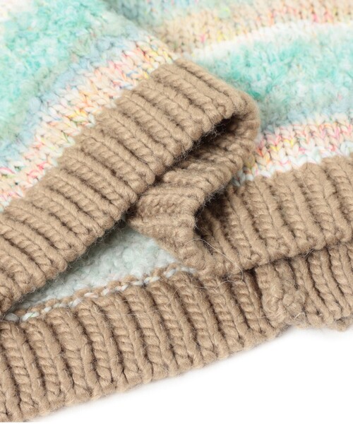 B:MING by BEAMS（ビーミングバイビームス）の「ニット カーディガン (手洗い可)（カーディガン/ボレロ・レディース・ブルー/グリーン/レッド・ONE SIZE）」の12枚目の写真