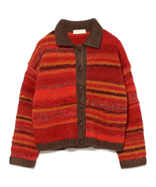 B:MING by BEAMS（ビーミングバイビームス）の「ニット カーディガン (手洗い可)（カーディガン/ボレロ・レディース・ブルー/グリーン/レッド・ONE SIZE）」の14枚目の写真