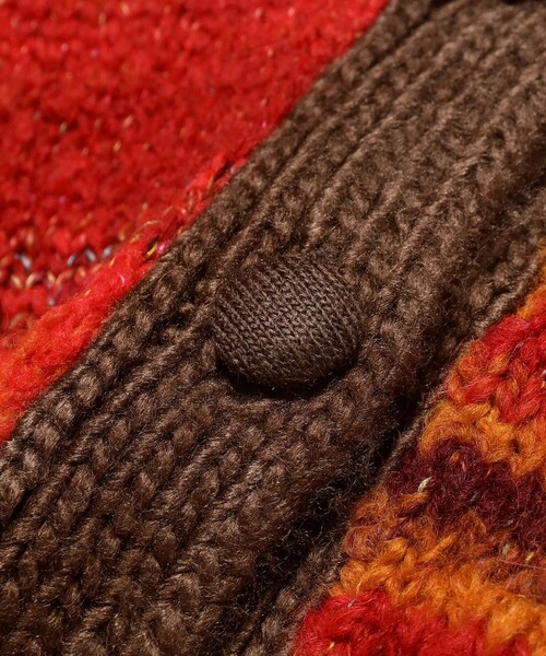 B:MING by BEAMS（ビーミングバイビームス）の「ニット カーディガン (手洗い可)（カーディガン/ボレロ・レディース・ブルー/グリーン/レッド・ONE SIZE）」の16枚目の写真