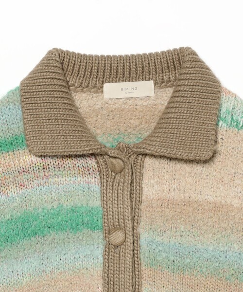B:MING by BEAMS（ビーミングバイビームス）の「ニット カーディガン (手洗い可)（カーディガン/ボレロ・レディース・ブルー/グリーン/レッド・ONE SIZE）」の18枚目の写真