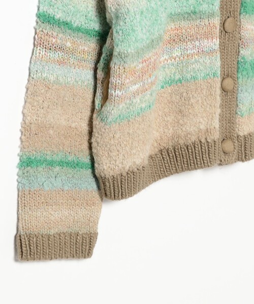 B:MING by BEAMS（ビーミングバイビームス）の「ニット カーディガン (手洗い可)（カーディガン/ボレロ・レディース・ブルー/グリーン/レッド・ONE SIZE）」の19枚目の写真