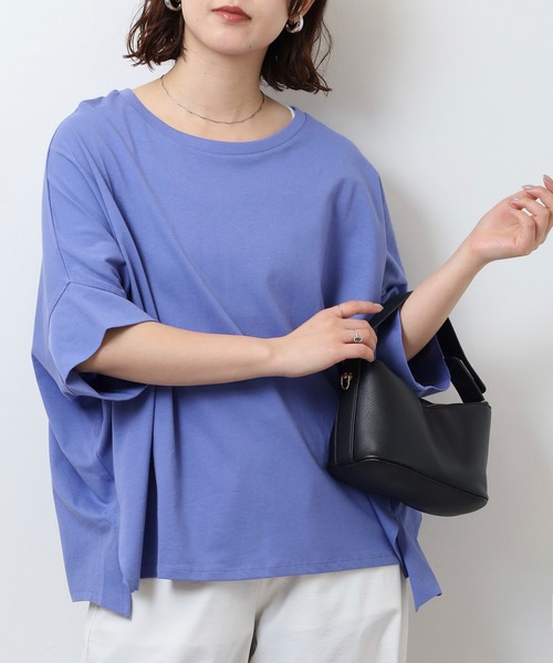 セール】ドルマンスリーブ ワイドカットソー（Tシャツ