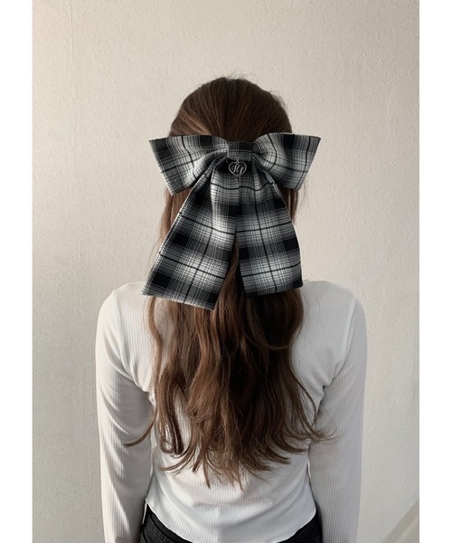 Hauls(ハウルズ)の「ばかデカおリボンバレッタ(バレッタ/ヘアクリップ・レディース・ブラック系その他・F)」の1枚目の写真