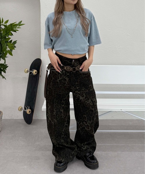 sedacle（セダクル）の「２wayネックレス加工Tシャツ（Tシャツ/カットソー・レディース・グレー/ブラック/ライトブルー・SMALL/MEDIUM/LARGE）」の8枚目の写真