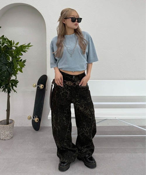 sedacle（セダクル）の「２wayネックレス加工Tシャツ（Tシャツ/カットソー・レディース・グレー/ブラック/ライトブルー・SMALL/MEDIUM/LARGE）」の9枚目の写真