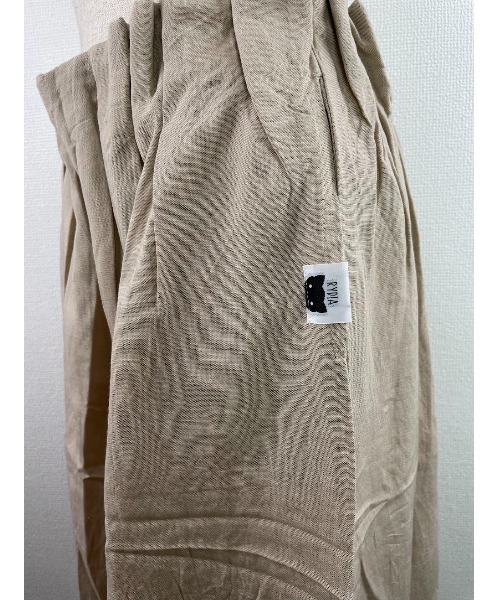 Rydia（リディア）の「ワイドイージーパンツ（その他パンツ・レディース・カーキ/ベージュ/スミクロ/マスタード・M）」の14枚目の写真