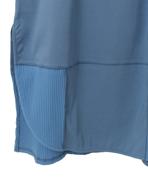 CONVERSE TOKYO(コンバーストウキョウ)の「【HL】PATCHWORK RIB DRESS(ワンピース・レディース・ホワイト/キャメル/ブラック/ブルー・FREE)」の16枚目の写真