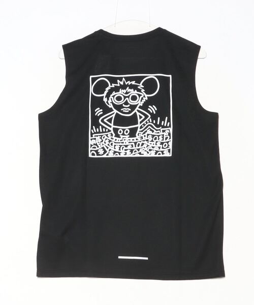 ティゴラ TIGORA ランニングノースリーブ(キースへリング)（タンク