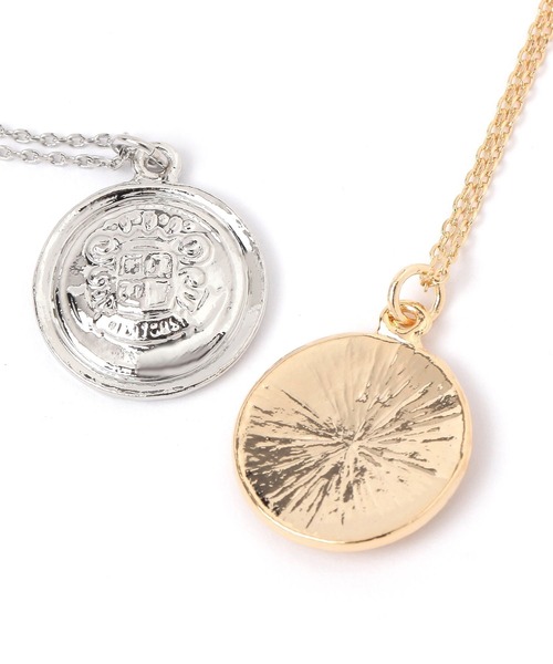 mysty woman（ミスティウーマン）の「コインネックレス  495876（ネックレス・レディース・シルバー/ゴールド・FREE）」の11枚目の写真