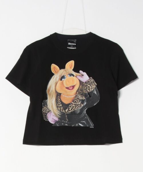 Disney（ディズニー）の「The Muppet / Tee / Miss Piggy（Tシャツ/カットソー・メンズ・ブラック/ホワイト・SHORT/X-LARGE/LARGE/MEDIUM）」の6枚目の写真