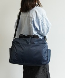 【お値下げ】ace. ボストンバッグ ネイビー ace.／エース HAyU フォールディングバッグ ボストンバッグ