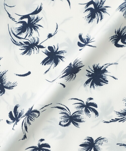 MACKINTOSH LONDON（マッキントッシュ ロンドン）の「【LEON掲載】プラムツリープリント半袖オープンカラーシャツ（シャツ/ブラウス・メンズ・ブルー/オフホワイト・M/XL/L）」の8枚目の写真