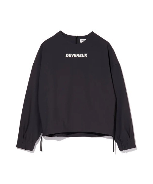 DEVEREUX GOLF(デヴァローゴルフ)の「WOMENS 三層フリースオフショルダープルオーバー(その他トップス・レディース・チャコールグレー/カーキ・MEDIUM/SMALL)」の13枚目の写真