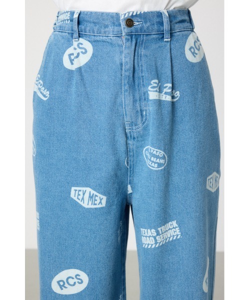 RODEO CROWNS WIDE BOWL（ロデオクラウンズワイドボウル）の「スタンプデニムパンツ（デニムパンツ・メンズ・ブラック/ライトブルー・MEDIUM/LARGE）」の20枚目の写真