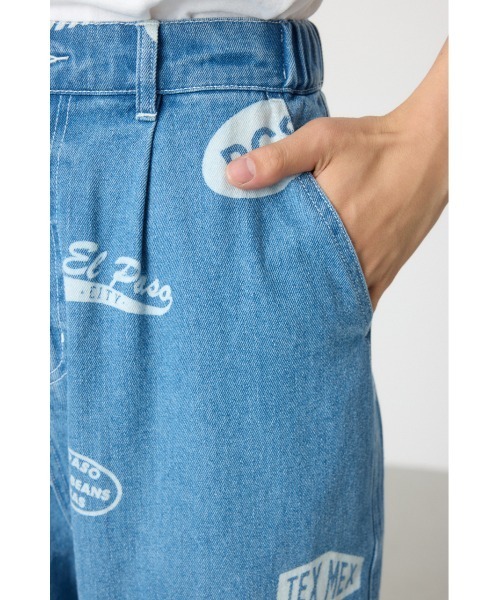 RODEO CROWNS WIDE BOWL（ロデオクラウンズワイドボウル）の「スタンプデニムパンツ（デニムパンツ・メンズ・ブラック/ライトブルー・MEDIUM/LARGE）」の22枚目の写真