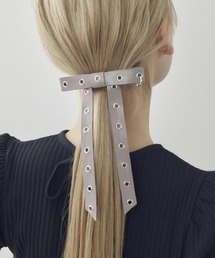 AiDior レザー ヘアバレッタ黒 AiDior レザー ヘアバレッタ黒 kk0089-rakuten.jpg