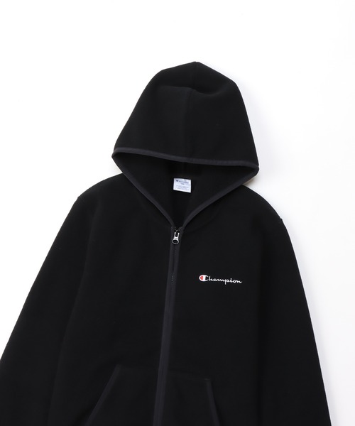 Champion（チャンピオン）の「【Champion/チャンピオン】キッズ ベーシック ジップフーデッドジャケット（その他アウター・キッズ・ブラウン/オリーブ/ブラック/ネイビー・160/150/130/140/110/120）」の6枚目の写真