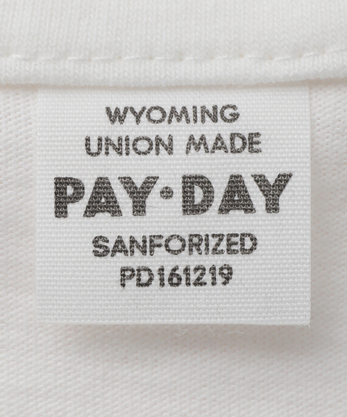PAYDAY（ペイデイ）の「PAYDAY/ペイデイ パックT　NAGASAKI（Tシャツ/カットソー・レディース・ホワイト×ホワイト・FREE）」の12枚目の写真
