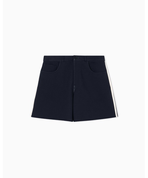 ARMANI EXCHANGE（アルマーニエクスチェンジ）の「【A|X アルマーニ エクスチェンジ】＜オンライン限定＞ボンデッドストレッチ ハーフパンツ（その他パンツ・メンズ・ダークネイビー・LARGE/MEDIUM/SMALL）」の5枚目の写真