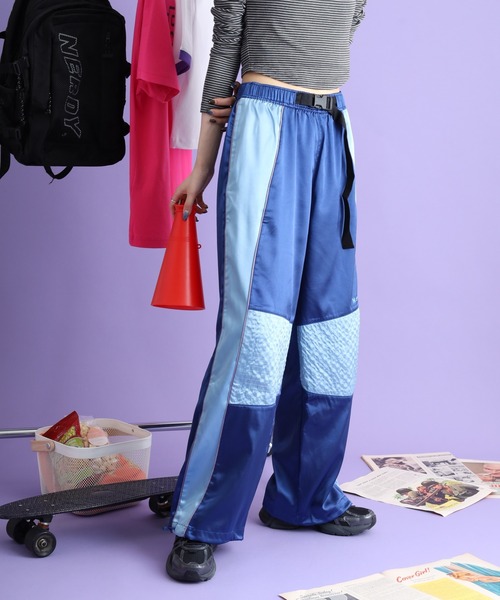 NERDY（ノルディ）の「バイカートラックパンツ（その他パンツ・メンズ・グレー系1/ネイビー/グレー・S/L/M）」の2枚目の写真