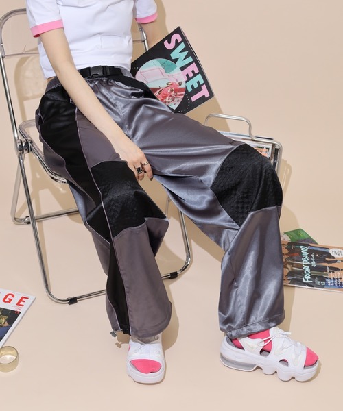 NERDY（ノルディ）の「バイカートラックパンツ（その他パンツ・メンズ・グレー系1/ネイビー/グレー・S/L/M）」の5枚目の写真