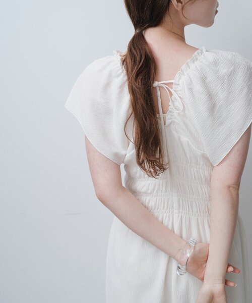 Kastane フリルサロペット(size0)シャーリングタンク(ブルー）セット Kastane フリルサロペット(size0)シャーリングタンク(ブルー）セット