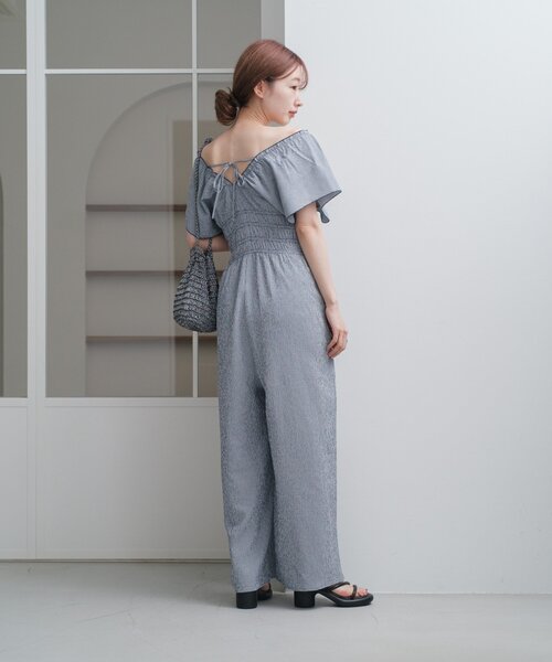 kastane カスタネ　シャーリングイージーオールインワン 低身長サイズ/WEB限定カラー】シャーリングイージー