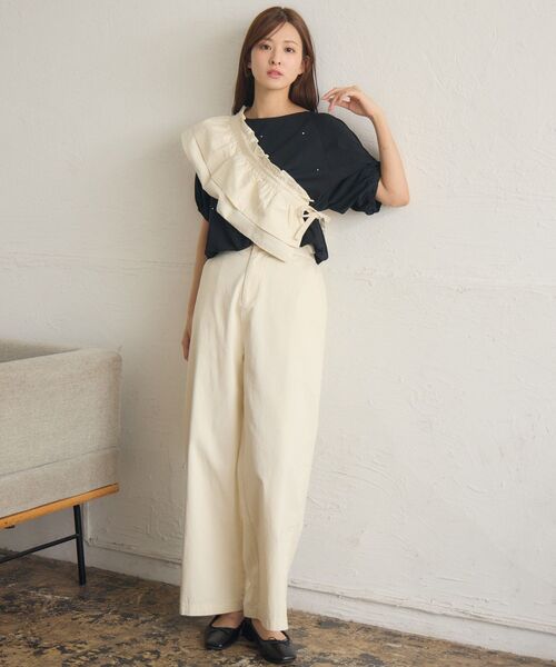 RETRO GIRL（レトロガール）の「【2way】マルチウェイビスチェ付PT（その他パンツ・レディース・ベージュ/ナチュラル・FREE）」の6枚目の写真