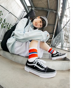 ◆VANS◆ヴァンズ OLD SKOOL CHKY V36CF SE CHKY BLACK/BLACK VANS ヴァンズ OLD SKOOL CHKY オールドスクールチャンキー