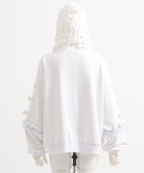 ililil/イルイルイル』【生クリームフリルのバブみ全開2wayパーカー