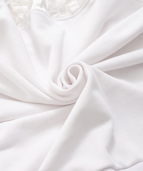 ililil/イルイルイル』【生クリームフリルのバブみ全開2wayパーカー