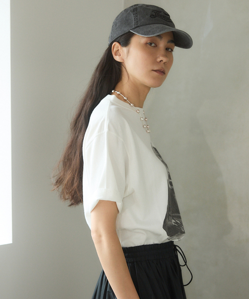 IENA（イエナ）の「BLACK フレンチロゴキャップ（キャップ・レディース・ブラック/ブルー・FREE）」の21枚目の写真