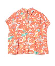 JOURNAL STANDARD 半袖 デザインブラウス オレンジ 美品 セール JOURNAL STANDARD - JOURNAL STANDARD 半袖 デザインブラウス
