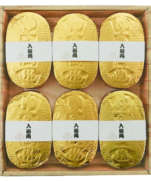 BACKYARD FAMILY（バックヤードファミリー）の「小判型バスボム入浴両6個入り（入浴剤・バスケア・レディース・ゴールド・6号）」の4枚目の写真