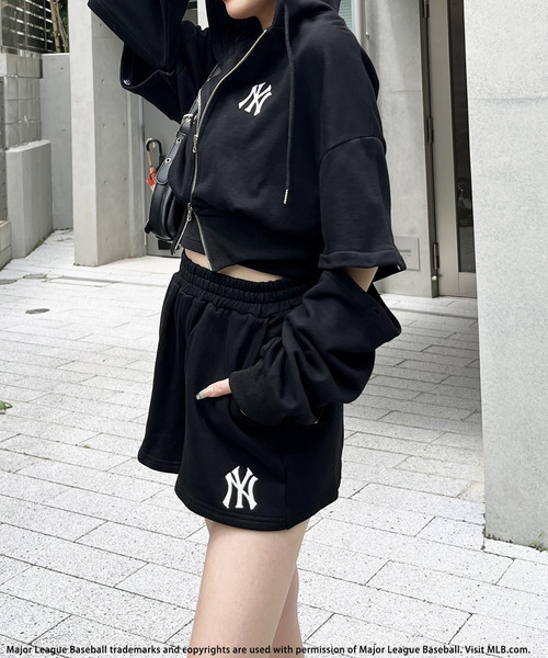 BACK TO THE FIELD（バック トゥー ザ フィールド）の「【MLB】マルチWAYロゴセットアップ（セットアップ・レディース・ホワイト/ブルー/ブラック・FREE）」の9枚目の写真