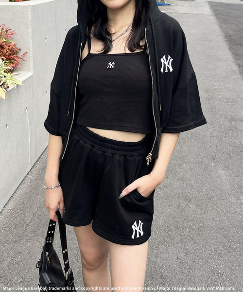 BACK TO THE FIELD（バック トゥー ザ フィールド）の「【MLB】マルチWAYロゴセットアップ（セットアップ・レディース・ホワイト/ブルー/ブラック・FREE）」の12枚目の写真