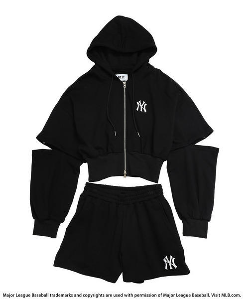 BACK TO THE FIELD（バック トゥー ザ フィールド）の「【MLB】マルチWAYロゴセットアップ（セットアップ・レディース・ホワイト/ブルー/ブラック・FREE）」の22枚目の写真