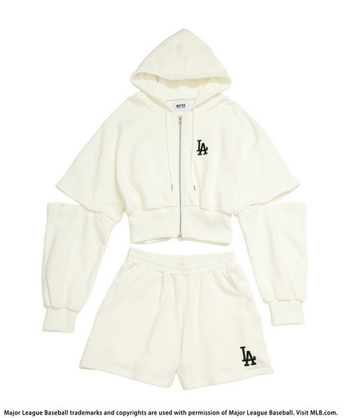 BACK TO THE FIELD（バック トゥー ザ フィールド）の「【MLB】マルチWAYロゴセットアップ（セットアップ・レディース・ホワイト/ブルー/ブラック・FREE）」の5枚目の写真