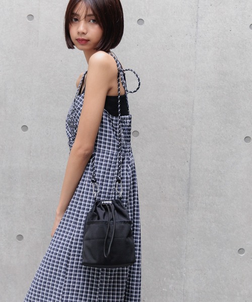 PAGEBOY（ページボーイ）の「カラビナナイロンキンチャク（ショルダーバッグ・レディース・ネイビー/レッド系その他/ブラック・FREE）」の6枚目の写真