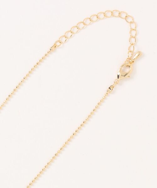 mellowneon(メロウネオン)の「エンジェルフェザーネックレス(ネックレス・レディース・シルバー/ゴールド・FREE)」の3枚目の写真