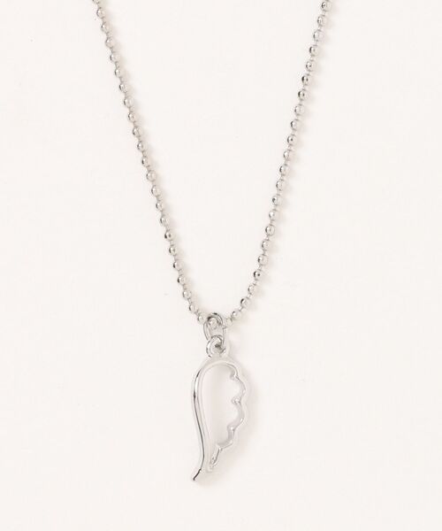 mellowneon(メロウネオン)の「エンジェルフェザーネックレス(ネックレス・レディース・シルバー/ゴールド・FREE)」の10枚目の写真