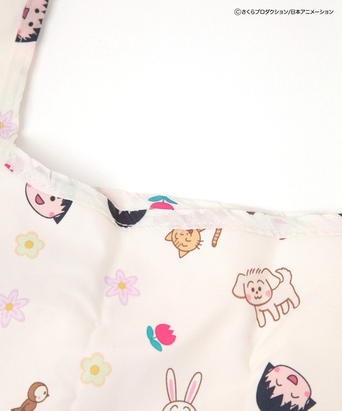 FOUND GOOD(ファウンドグッド)の「ちびまる子ちゃん エコバッグ(エコバッグ/サブバッグ・レディース・アイボリー/ピンク系/イエロー系・FREE)」の6枚目の写真
