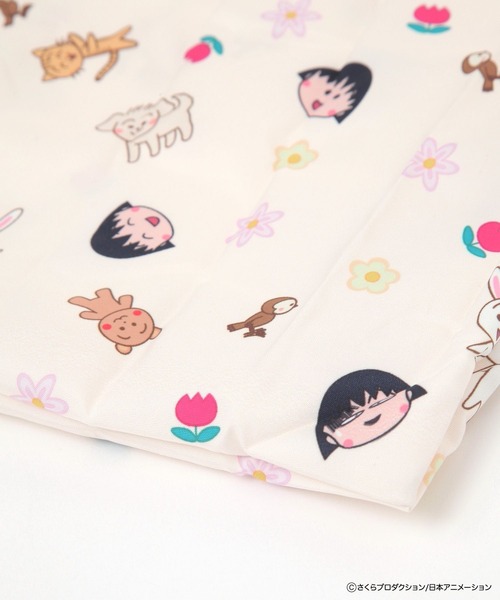 FOUND GOOD(ファウンドグッド)の「ちびまる子ちゃん エコバッグ(エコバッグ/サブバッグ・レディース・アイボリー/ピンク系/イエロー系・FREE)」の7枚目の写真