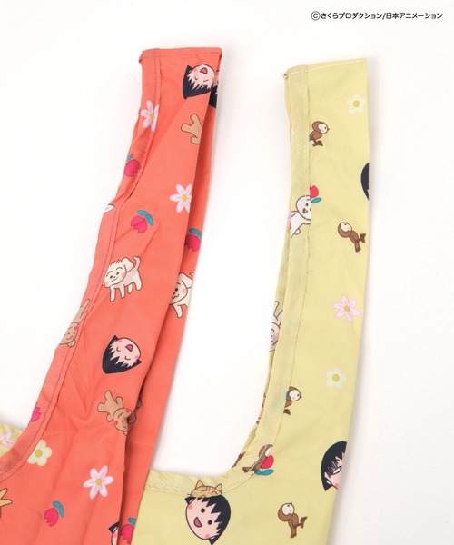 FOUND GOOD(ファウンドグッド)の「ちびまる子ちゃん エコバッグ(エコバッグ/サブバッグ・レディース・アイボリー/ピンク系/イエロー系・FREE)」の13枚目の写真