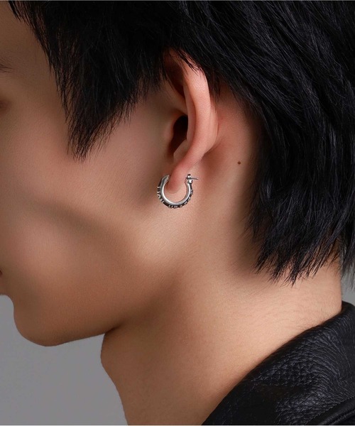 セール】【生産終了モデル】“for Gift”クロッシングピアス（レリーフ