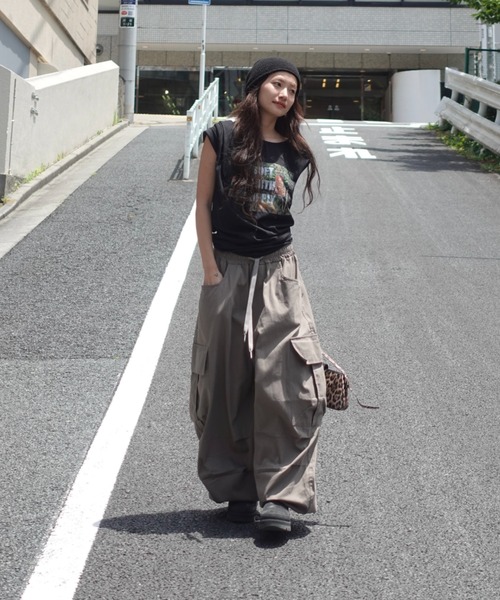 TEEN BOOP（ティーンブープ）の「CINEMAルーズTee（Tシャツ/カットソー・レディース・オフホワイト/ブラック・FREE）」の15枚目の写真