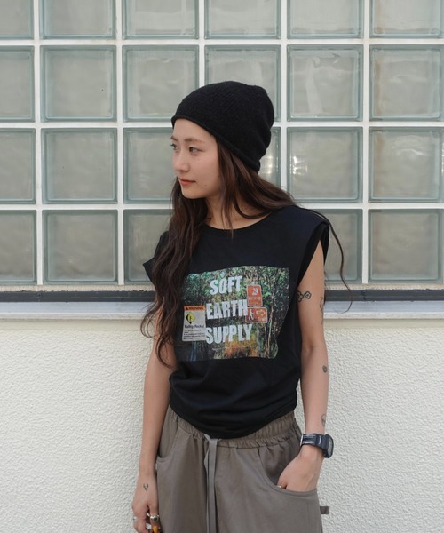 TEEN BOOP（ティーンブープ）の「CINEMAルーズTee（Tシャツ/カットソー・レディース・オフホワイト/ブラック・FREE）」の10枚目の写真