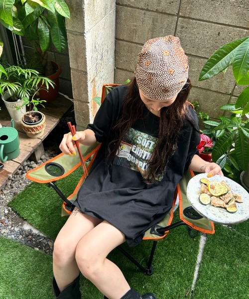 TEEN BOOP（ティーンブープ）の「CINEMAルーズTee（Tシャツ/カットソー・レディース・オフホワイト/ブラック・FREE）」の9枚目の写真